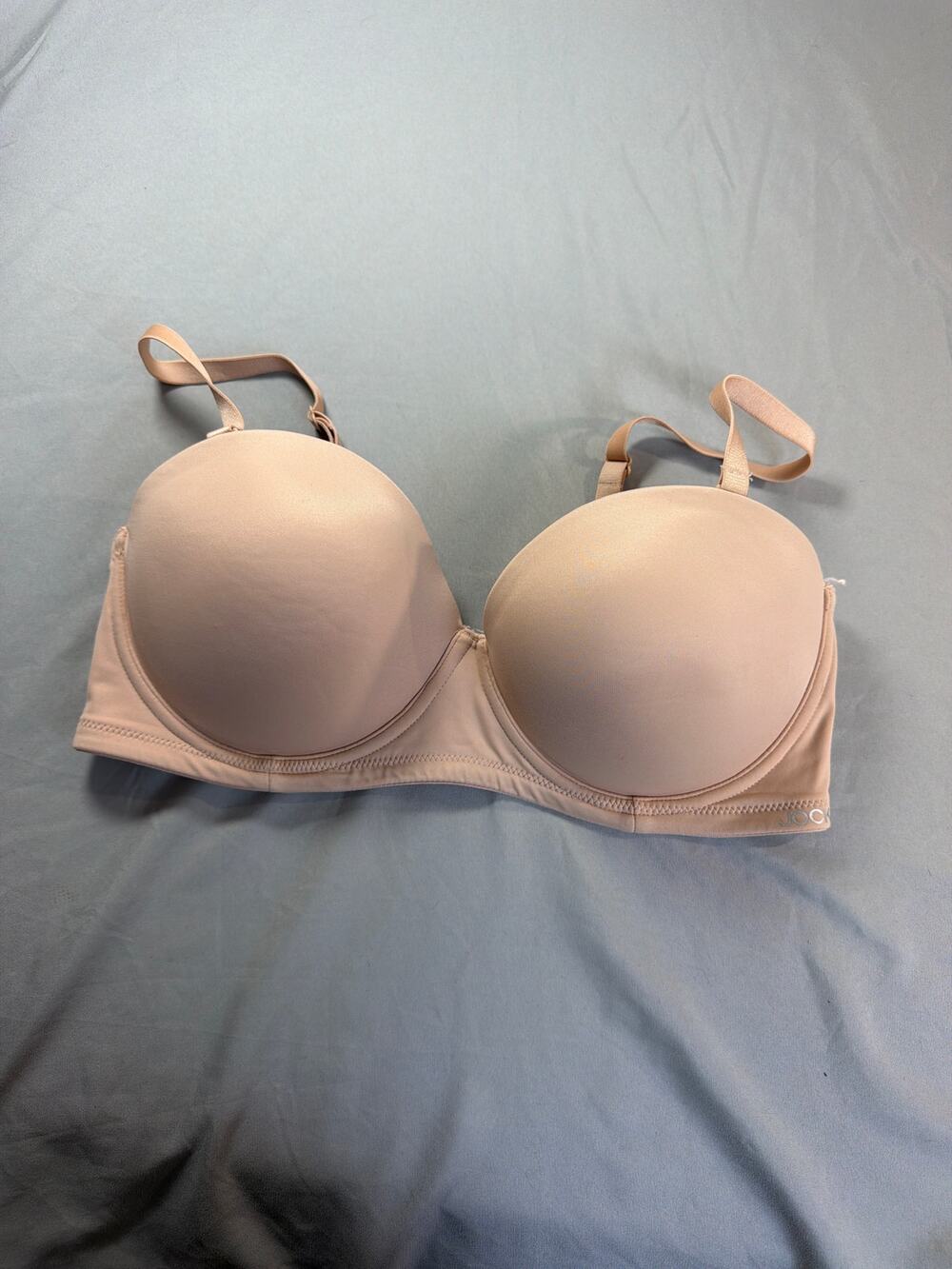 Jockey convertible Bra women's size 34D Nude Strapless underwire